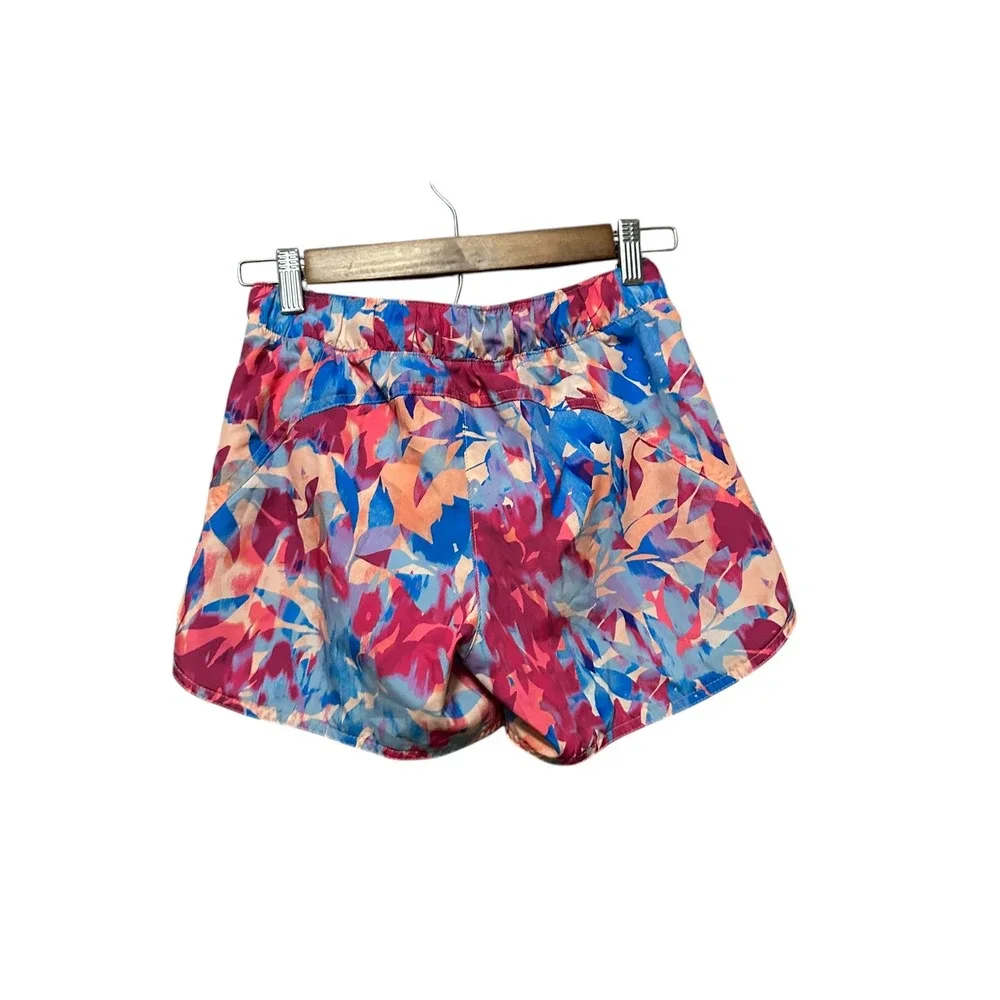 Old Navy‎ Kids Girls XL Shorts Athletic Floral Print Elastic Waist Drawstring
